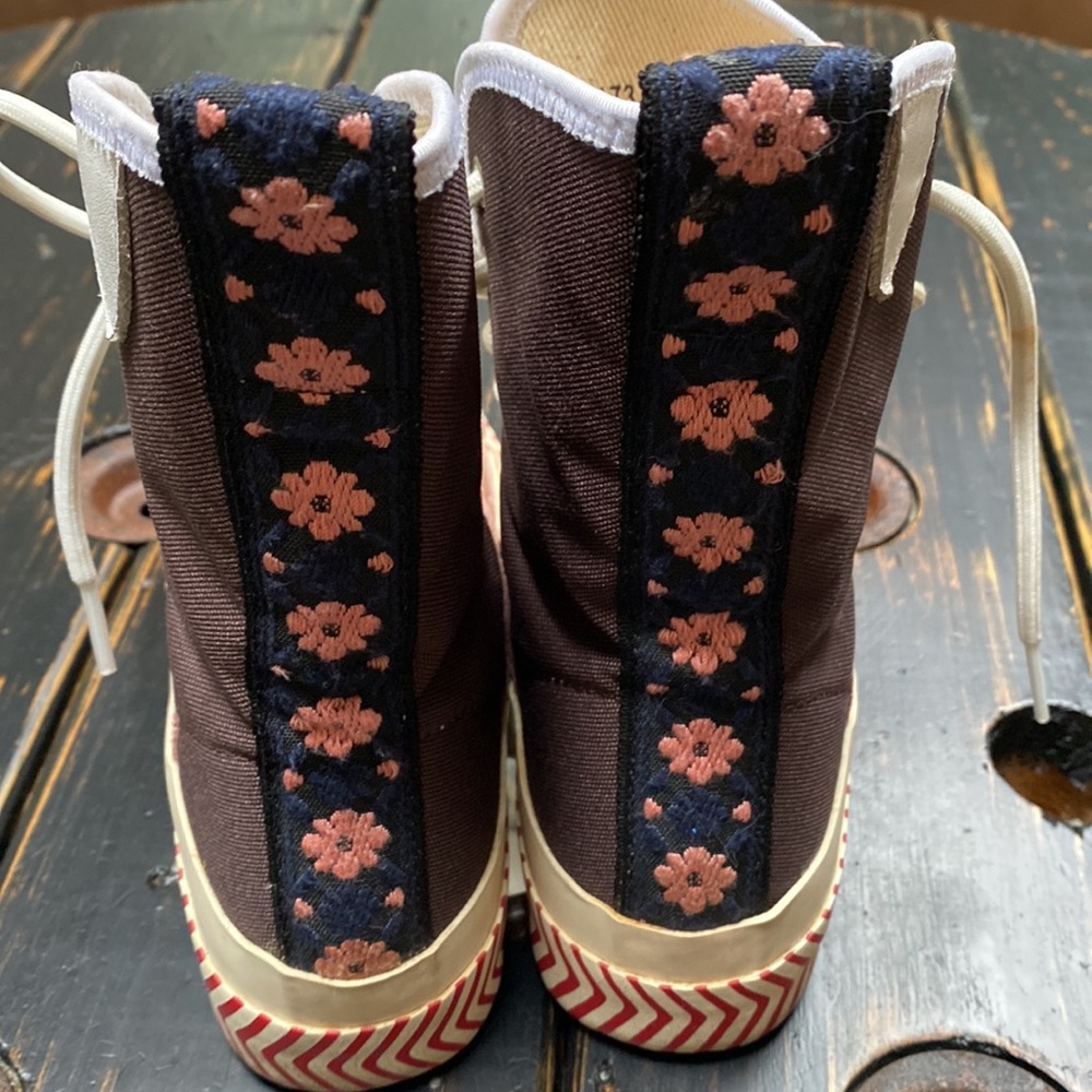 ACNE STUDIOS *RARE* COLOUR BLOCKED HIGH-TOP SNEAKERS - Picture 11 of 17